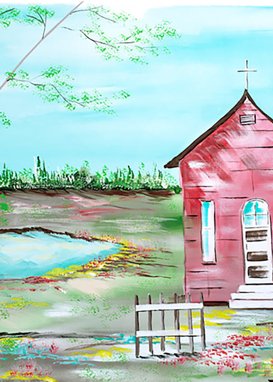 Church By The Waters Art | R Campbell Productions INC