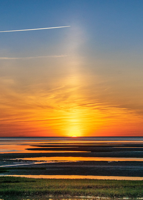 Low Tide Sunset At Skaket Beach Photography Art | The Colors of Chatham