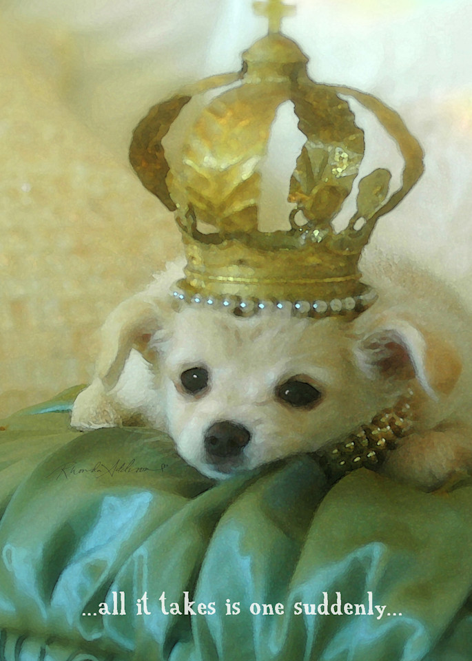 Crowned Puppy Art