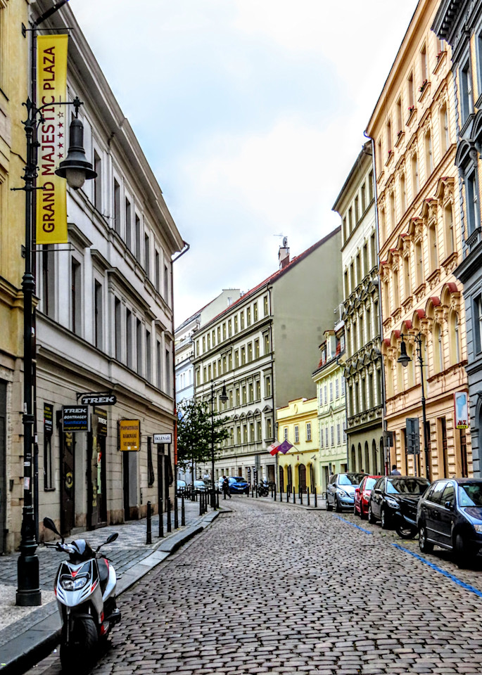 Cobblestone Street In Prague Photography Art | Photoissimo - Fine Art Photography
