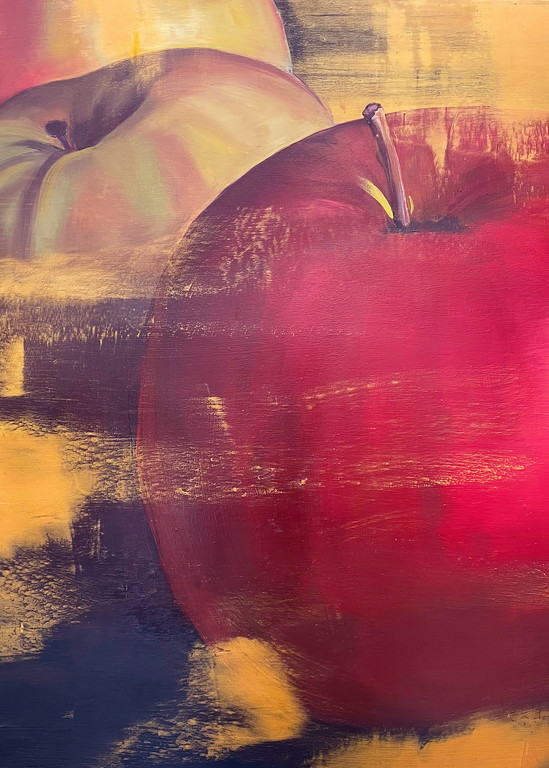 Red Apple Art | Woven Lotus Art Gallery