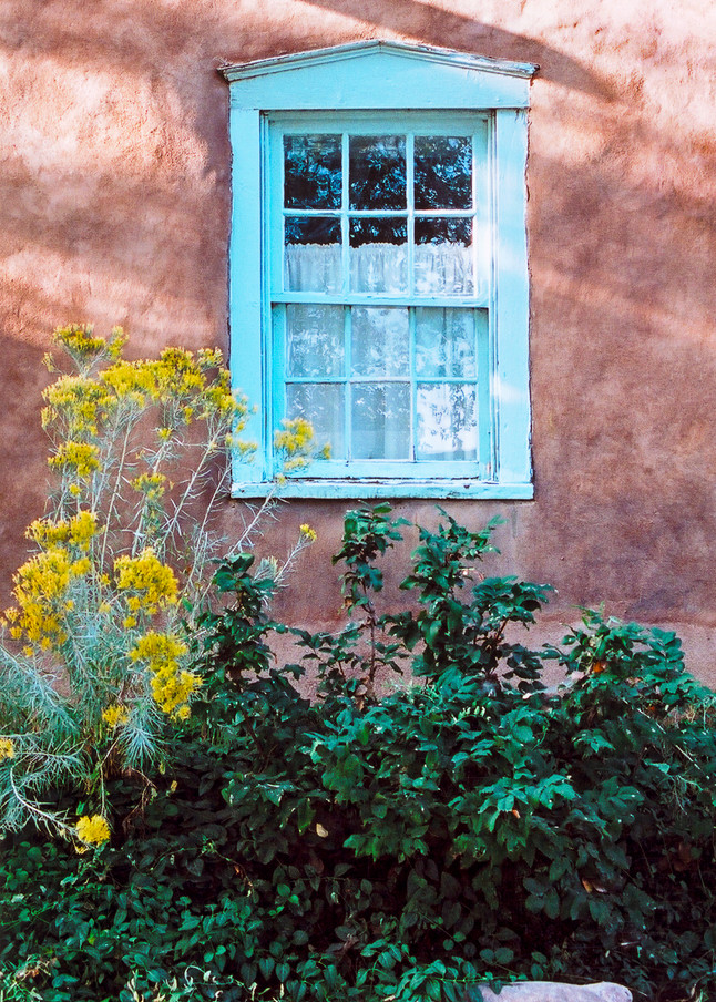 Blue Window Photography Art | Jeanne Archer Art + Photography