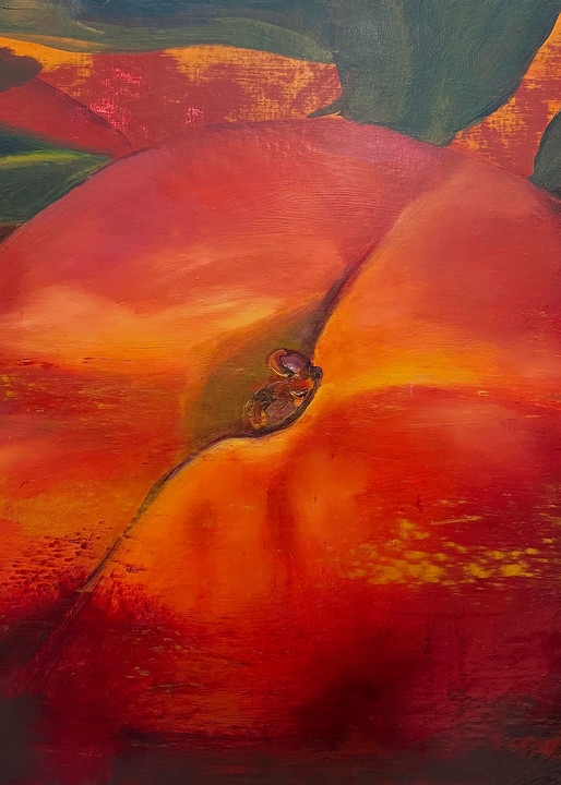 Peach Art | Woven Lotus Art Gallery