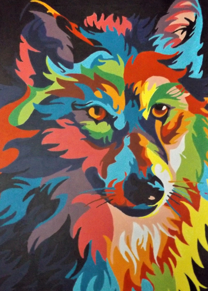 Wolf For Phoenix Art | Cynthia Christensen Art