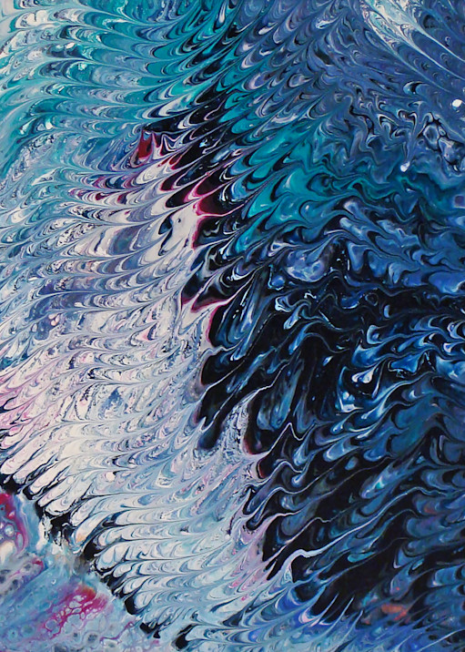 Wave No.9 "Under The Curl" Art | Skip Gosnell Artworks & Design