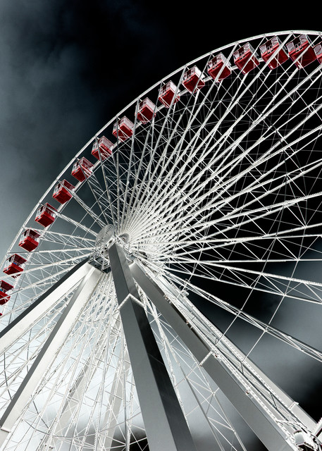 Navy Pier Ferris Wheel #4 Photography Art | Pacific Coast Photo