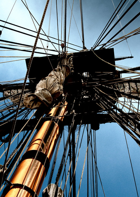 Galleon Mast #3 Photography Art | Pacific Coast Photo