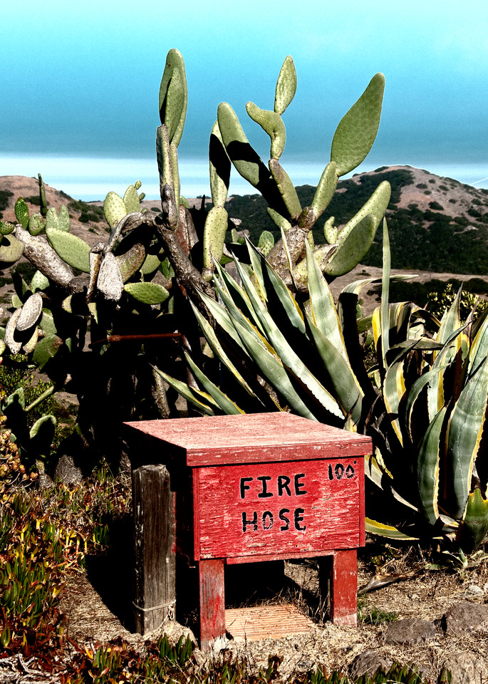 Fire Hose At Catalina Airport Photography Art | Pacific Coast Photo