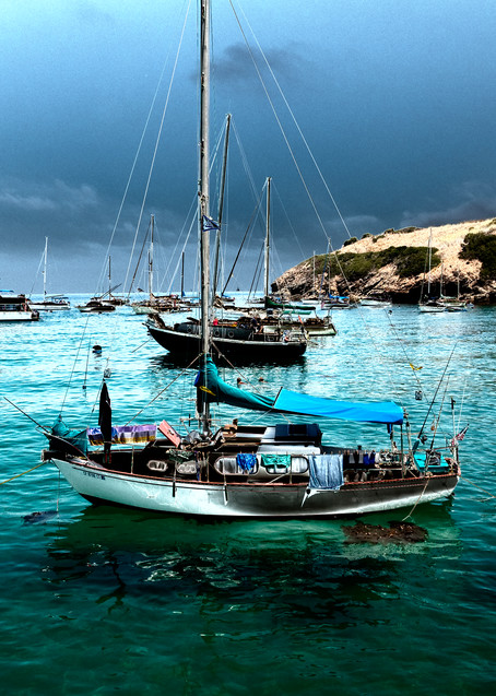 Sailboat At Emerald Bay Photography Art | Pacific Coast Photo