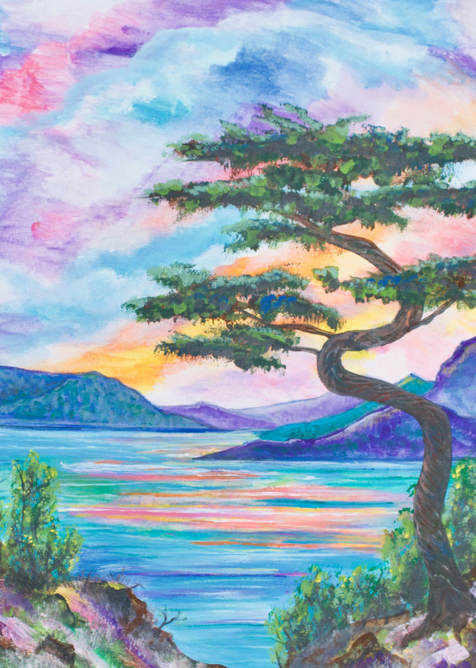 Sunset Cypress Art | The Art in Me