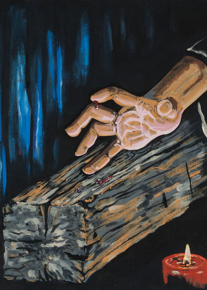 Jesus Was A Cross Maker Print Art | Sarah E. McCord- Fine Artist