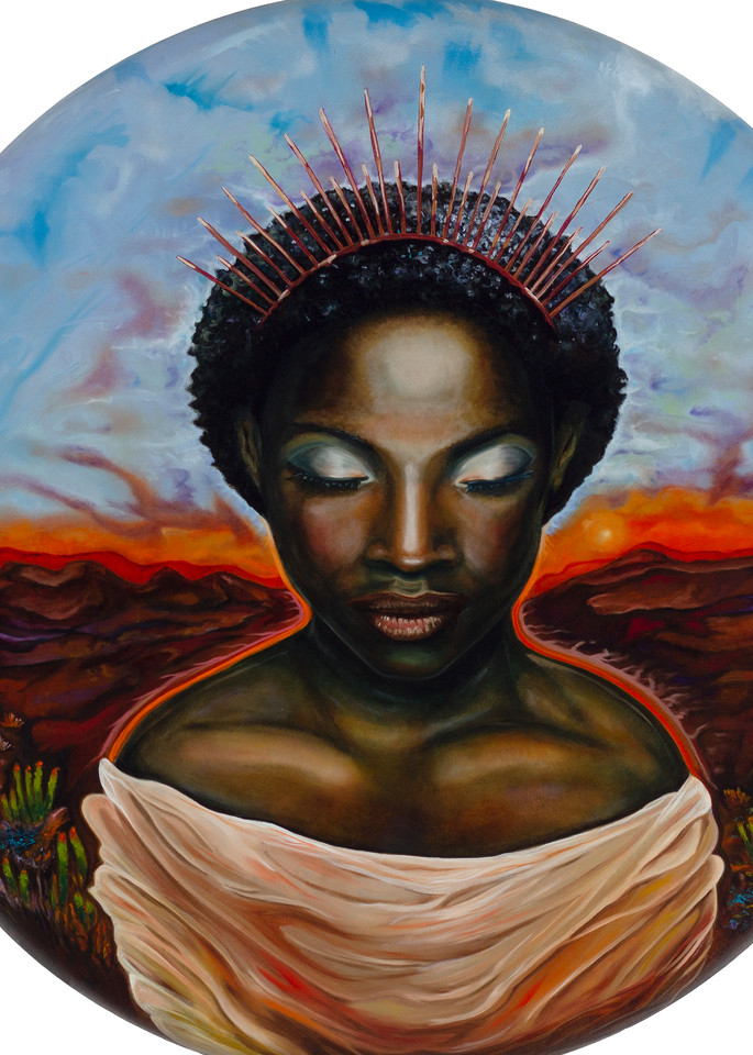 Powerful Black Woman Print Art | Sarah E. McCord- Fine Artist