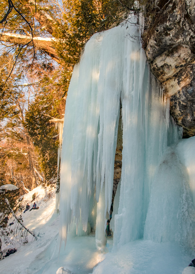 Ice Curtain Art | Don Peterson Photography