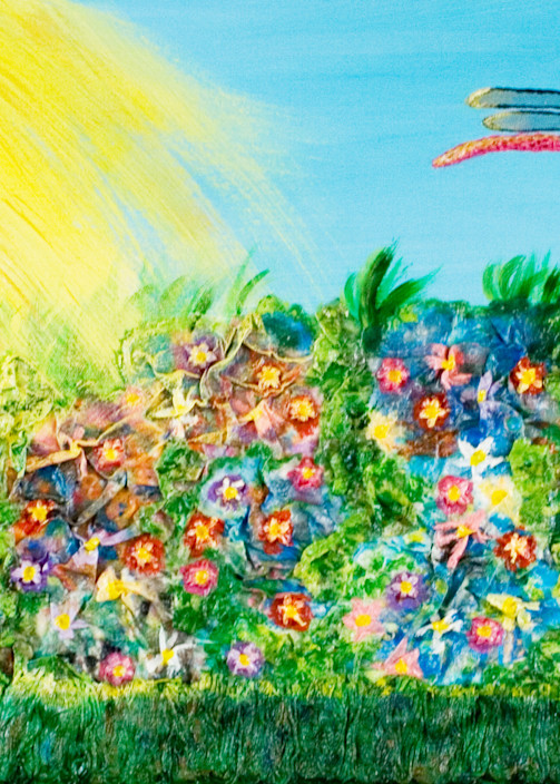 Sunlit Garden Art | Fine Art by Ellen Hart