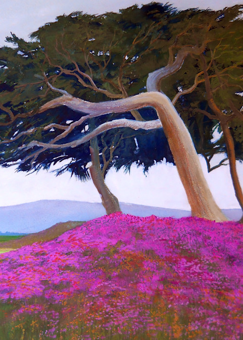 Monterey Cypress  Art | Robert Duvall Landscape Paintings