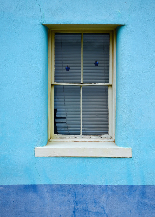 Window, Blue Wall