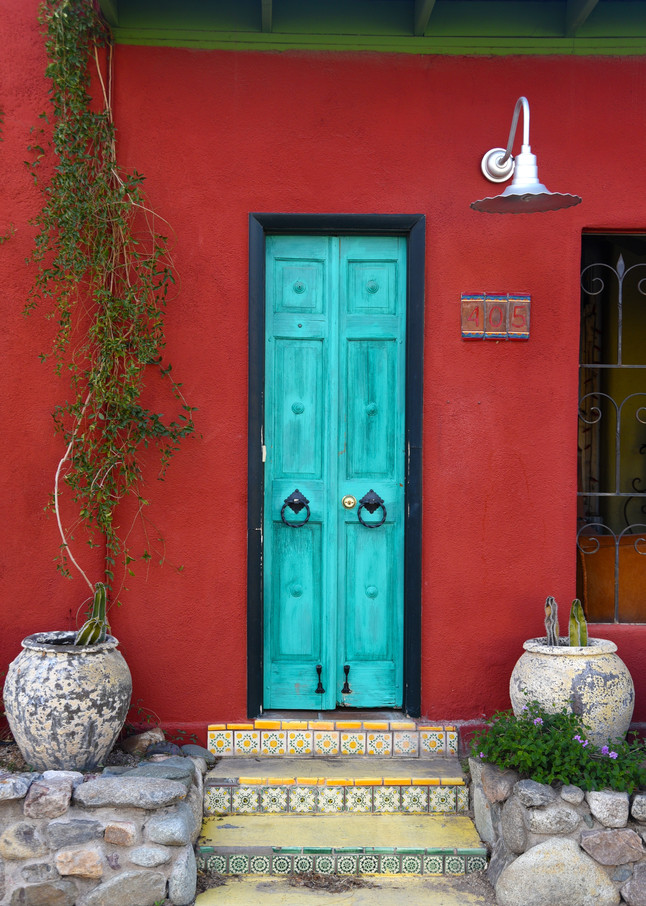 Red House - Blue Door