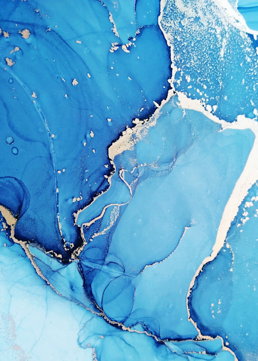Blue Abstract Art | Emerald Coast Art