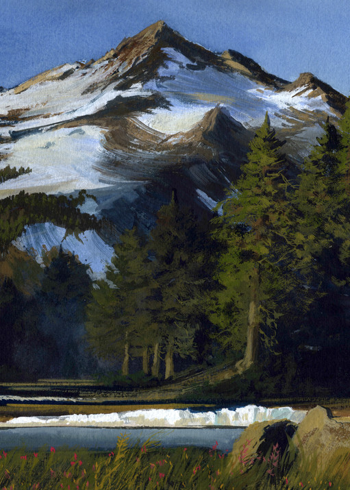 Winter Thaw Art | Robert Duvall Landscape Paintings