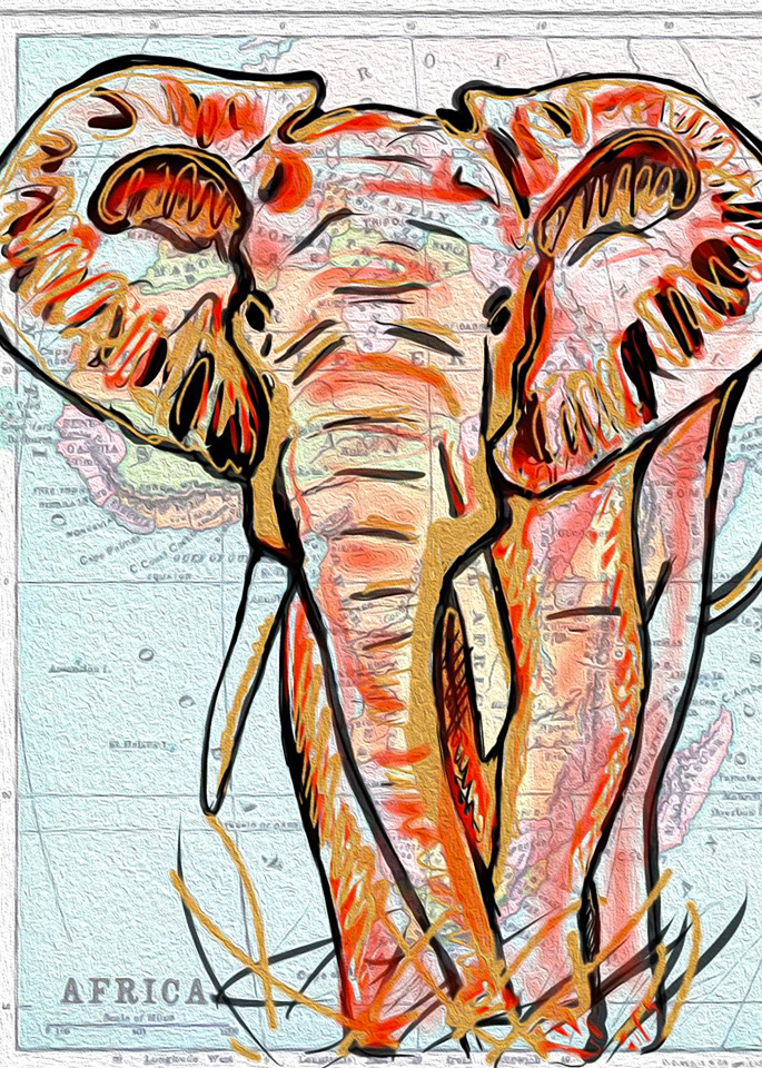 Elephant 1 Art | leannaarts