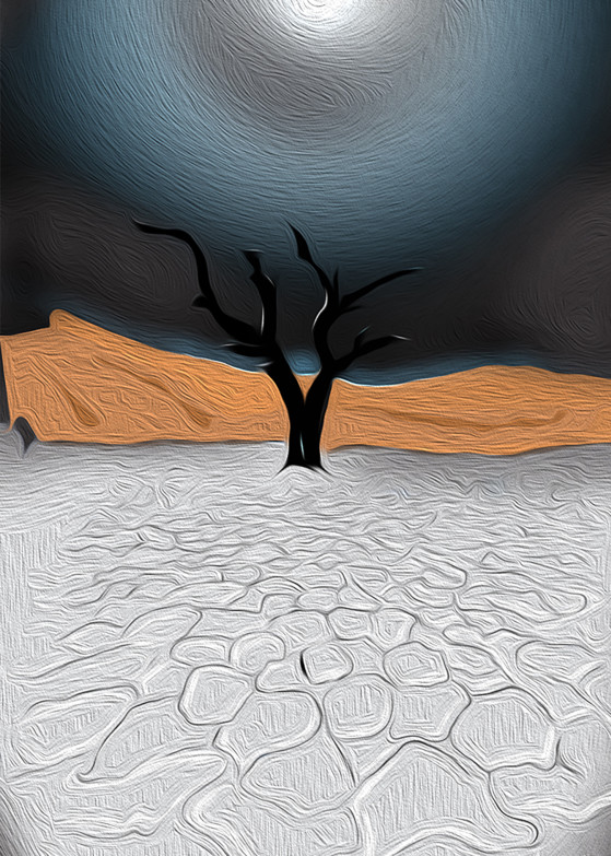 Desert Tree 1 Art | leannaarts