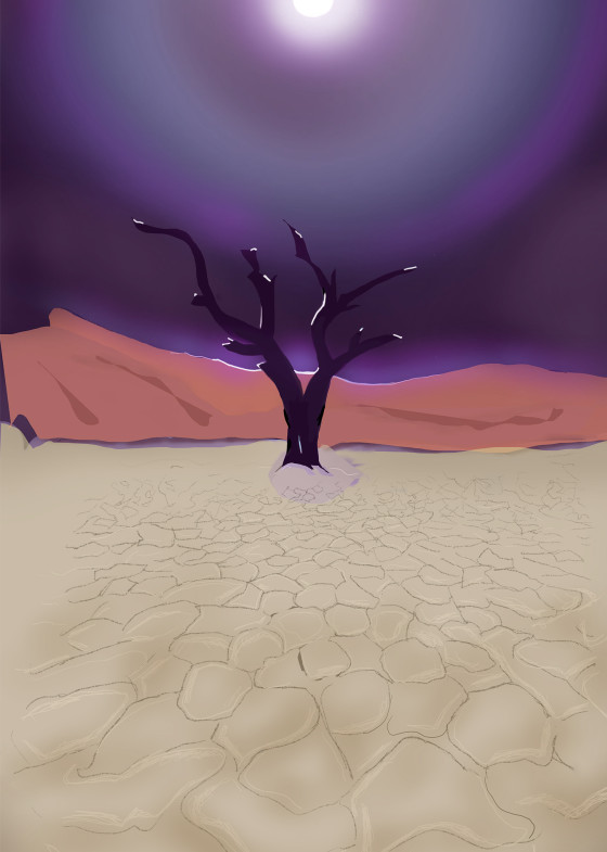 Desert Tree 2 Art | leannaarts