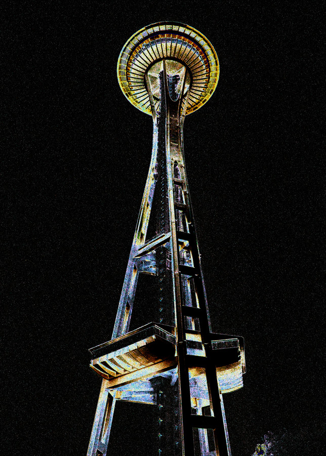 Seattle Space Needle #2 Photography Art | Pacific Coast Photo