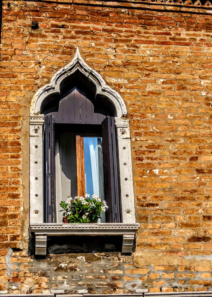 Window In The Sunny Spotlight  In Venice Photography Art | Photoissimo - Fine Art Photography