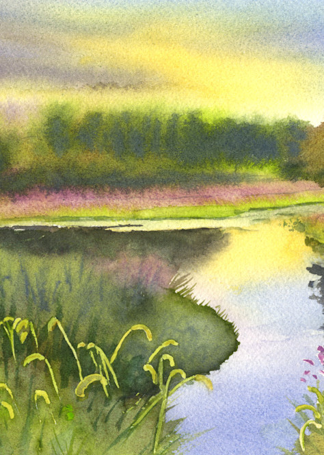 Palmer River 1 Art | Machalarts Watercolor Studio