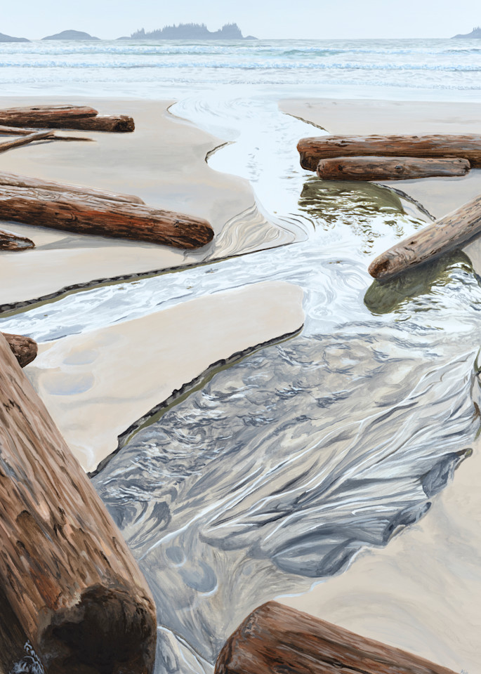 Open edition print of Divergent, inspired by Florencia Bay in Ucluelet