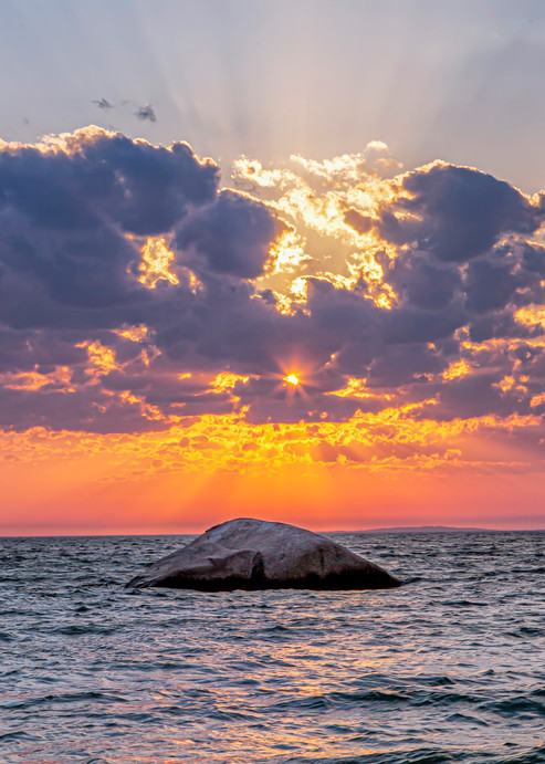 Great Rock Bight Sun Beams Art | Michael Blanchard Inspirational Photography - Crossroads Gallery