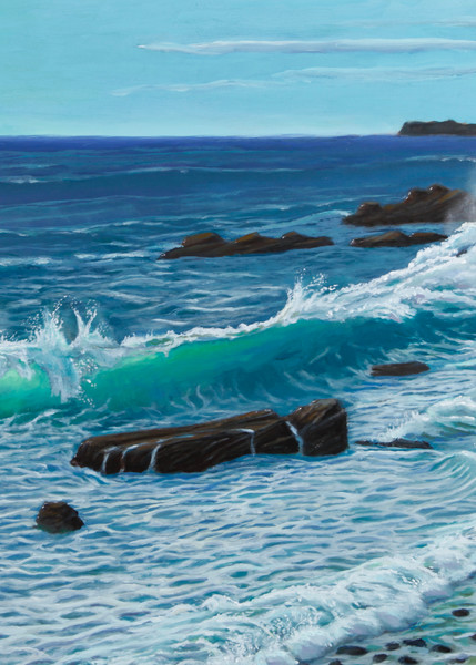 Un Peaceful Pacific Art | Dave Lambeth Fine Art