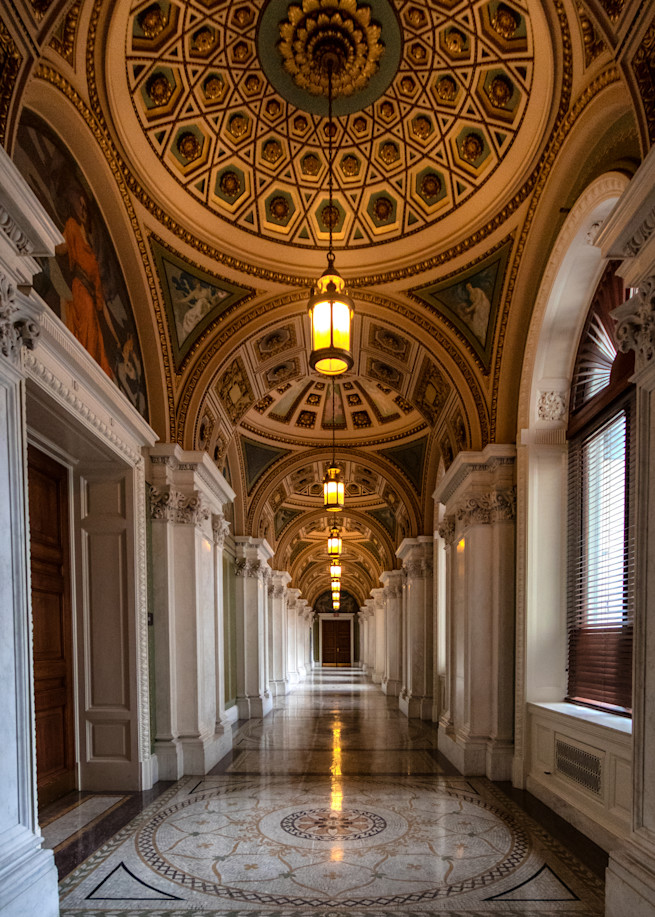 Library of Congress Hallway
