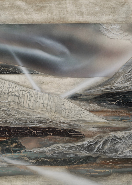 Textural Landscape  (Print) Art | Laurie Fields Studio