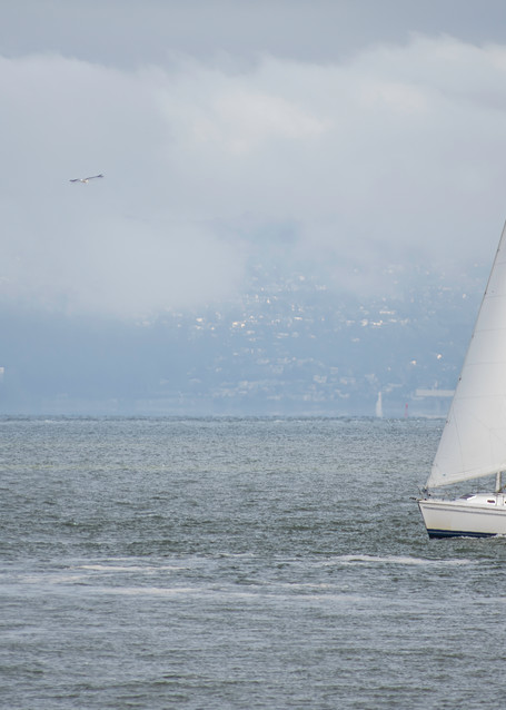 Sailing The Bay 2 Photography Art | Kathleen Messmer Photography