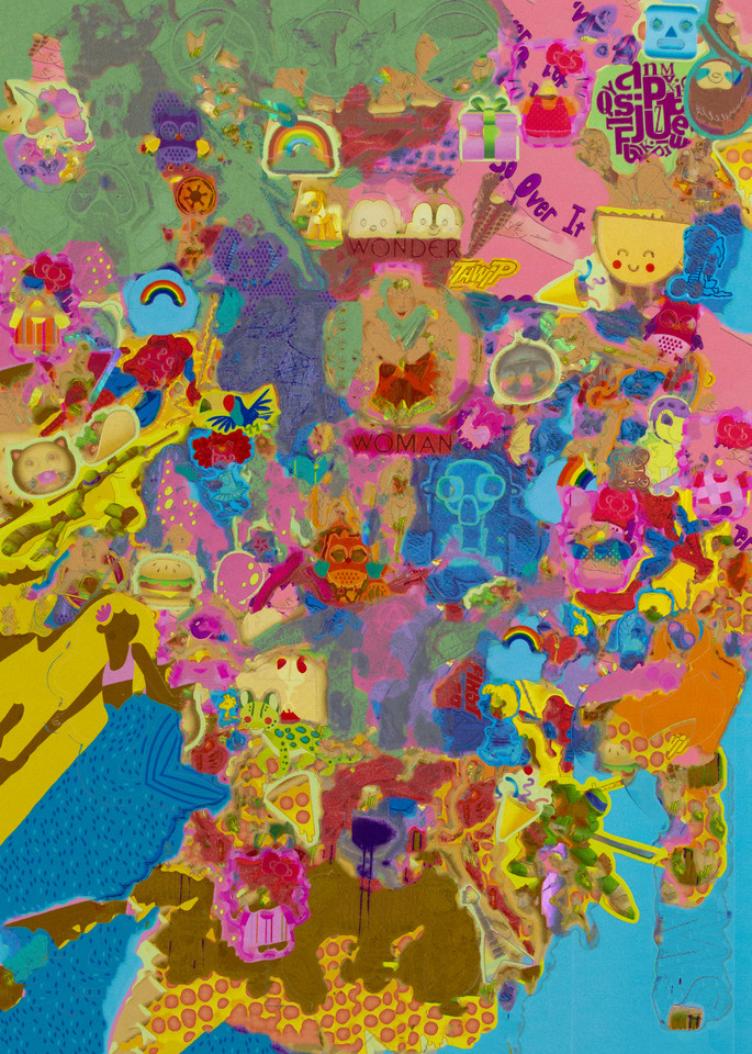 Stickerbook 23 B Art | Mikey Rioux
