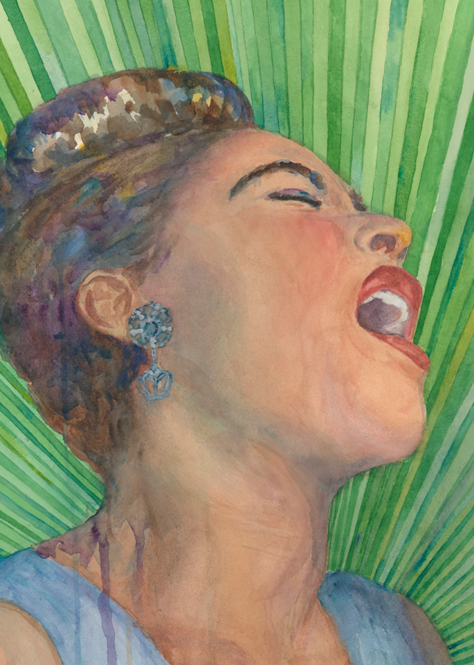 Billie Holiday: Martyr Art | Casey Wait Art