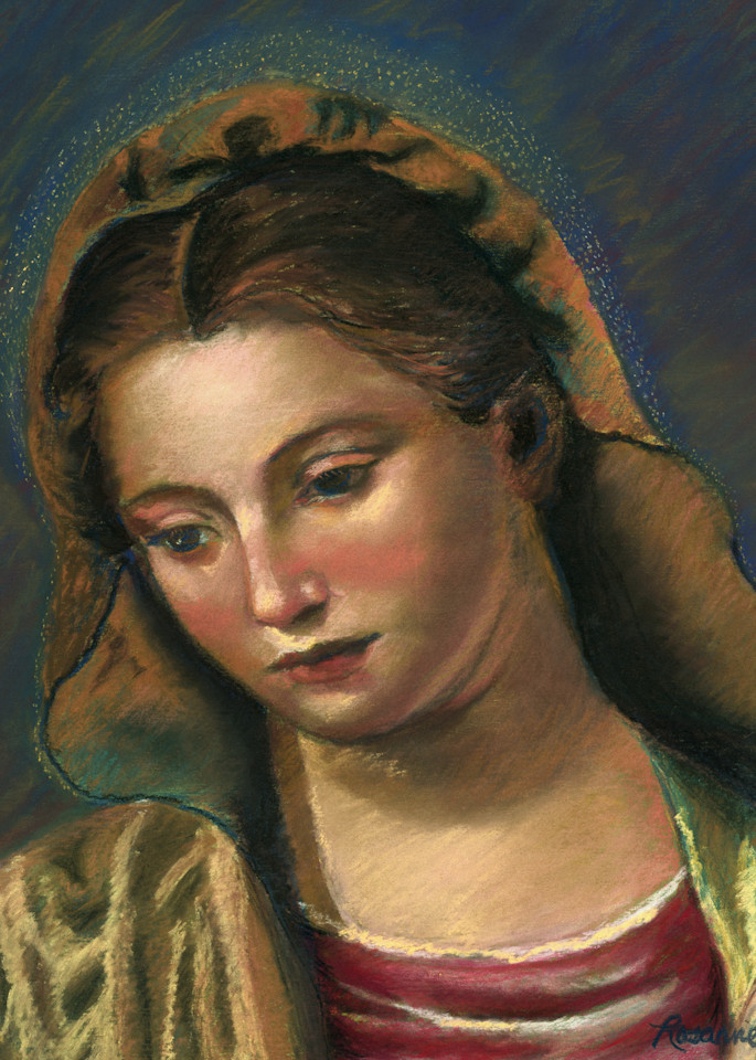 Hail Mary Full Of Grace Art | MY STORY IN ART, INC.