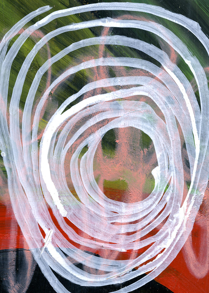 White Spiral Art | Mikey Rioux