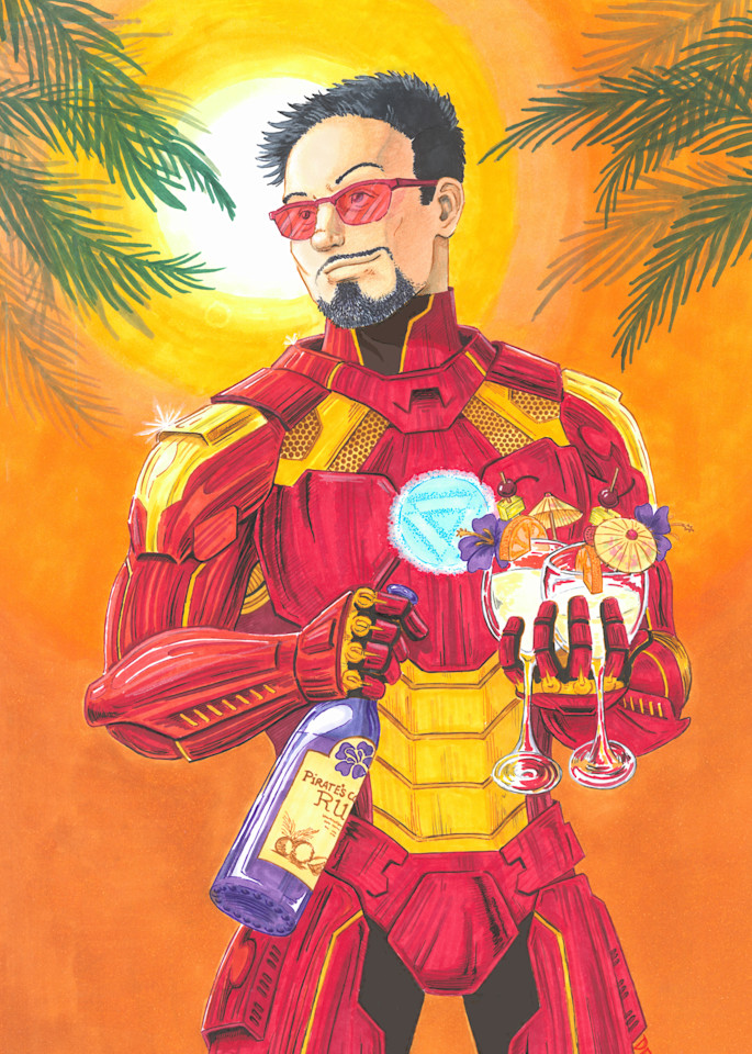 Iron Man   Genius, Billionaire, Playboy Art | Dew Magick Illustration