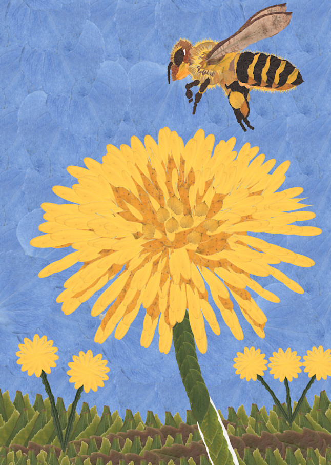 The Bee & The Dandilion Art | smacartist
