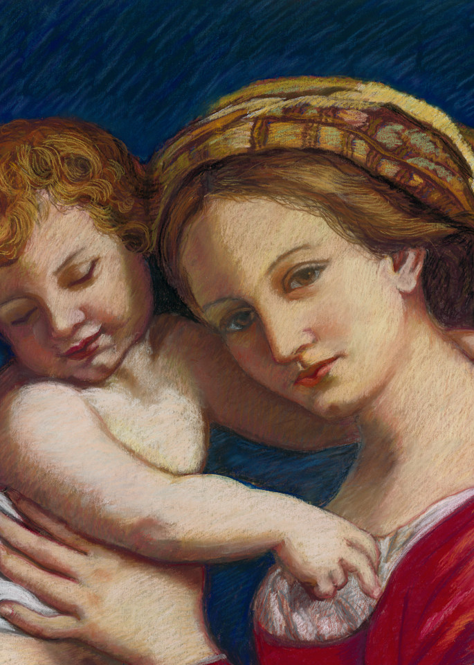 Jesus And The Virgin Mary Art | MY STORY IN ART, INC.