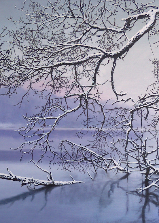 Monongahela - Stillness oil painting by Erin Pyles Webb