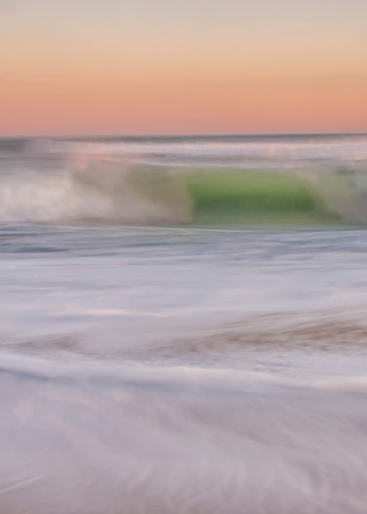 South Beach Soft Wave Sunset Art | Michael Blanchard Inspirational Photography - Crossroads Gallery