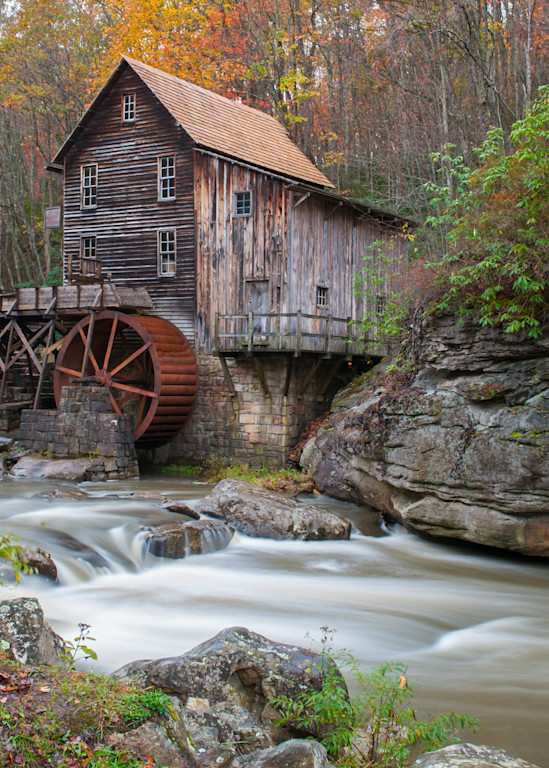 Glade Creek Mill Photography Art | Press1Photos, LLC