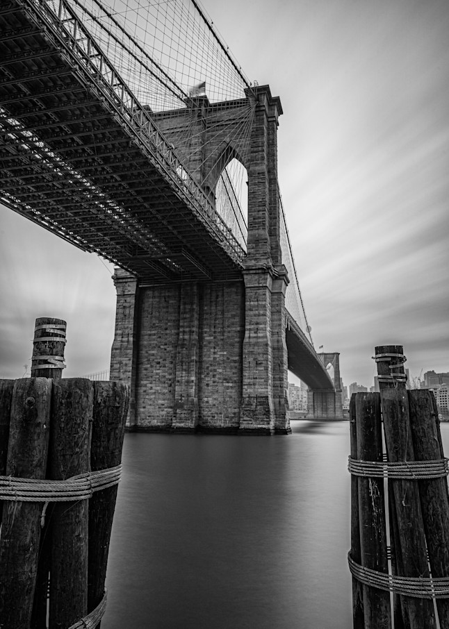 Brooklyn Bridge In Black And White 01 Photography Art | Erich Drazen Fine Art Photography