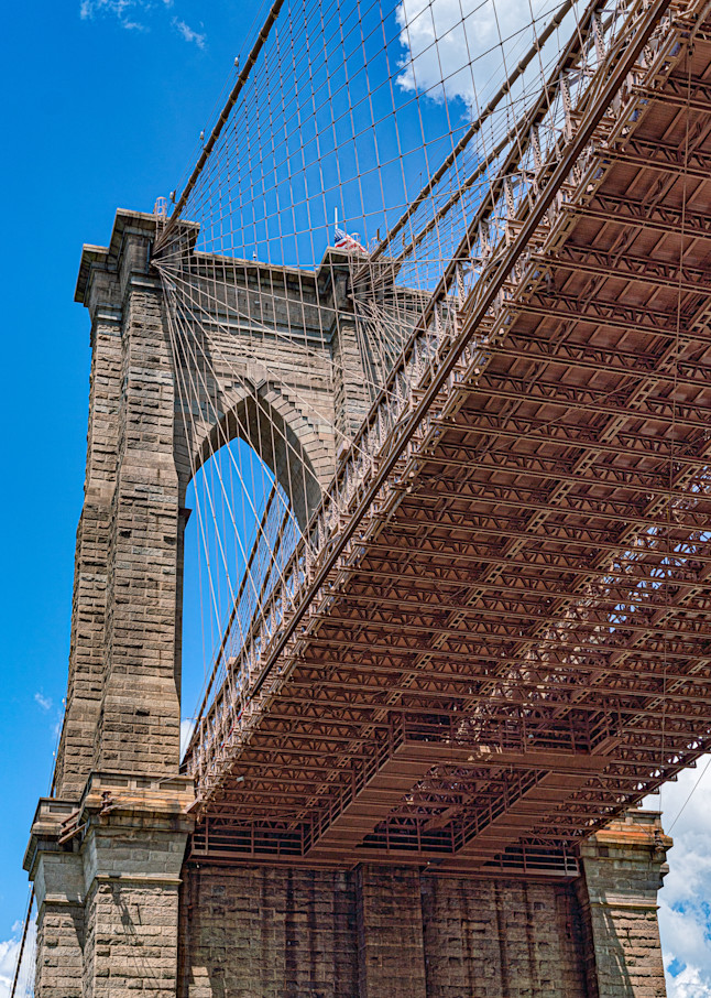 Brooklyn Bridge Street View Photography Art | Erich Drazen Fine Art Photography