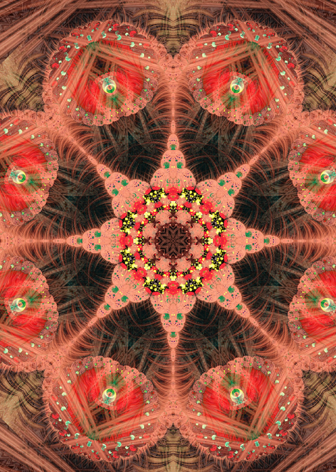 Kaleidoscope Patterns Mandala