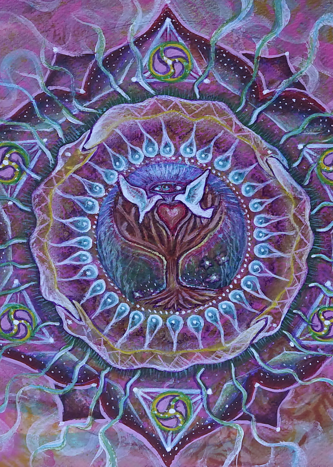 Twin Mandala Art | Studio SpaceTime
