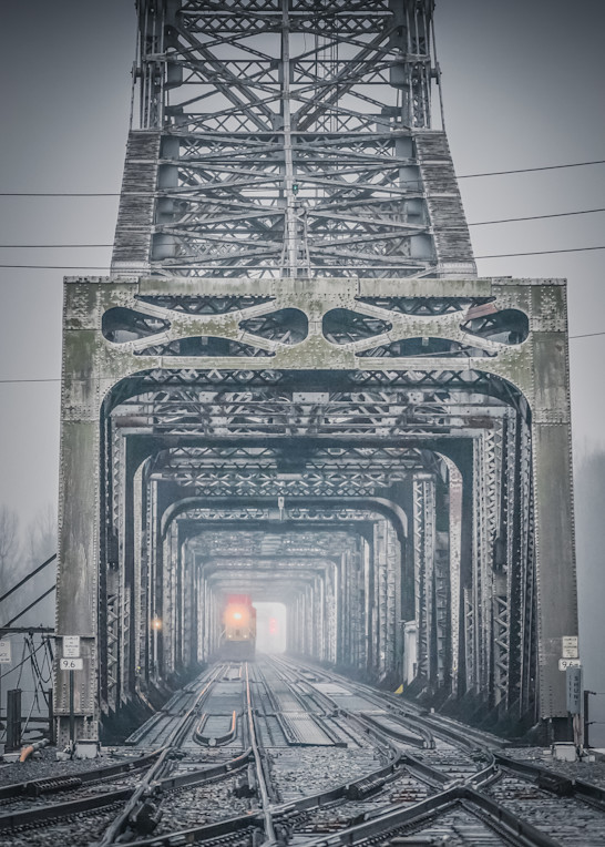 Oncoming Train Art | David Fowers Photography